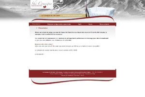 Site internet Ski Consigne