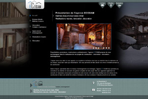 Site internet - Agence ECOGAM